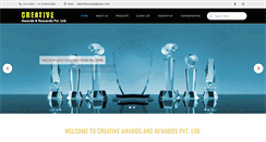 Desktop Screenshot of creativeawardsnrewards.com