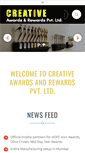 Mobile Screenshot of creativeawardsnrewards.com